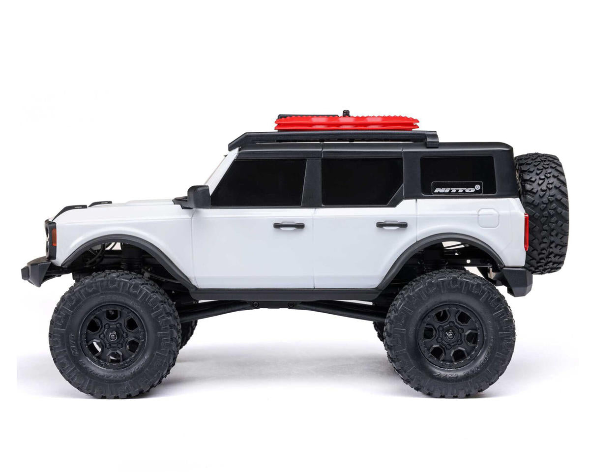 Axial - SCX24 Ford Bronco 4X4 RTR Brushed Rock Crawler (Battery & Charger Included), White