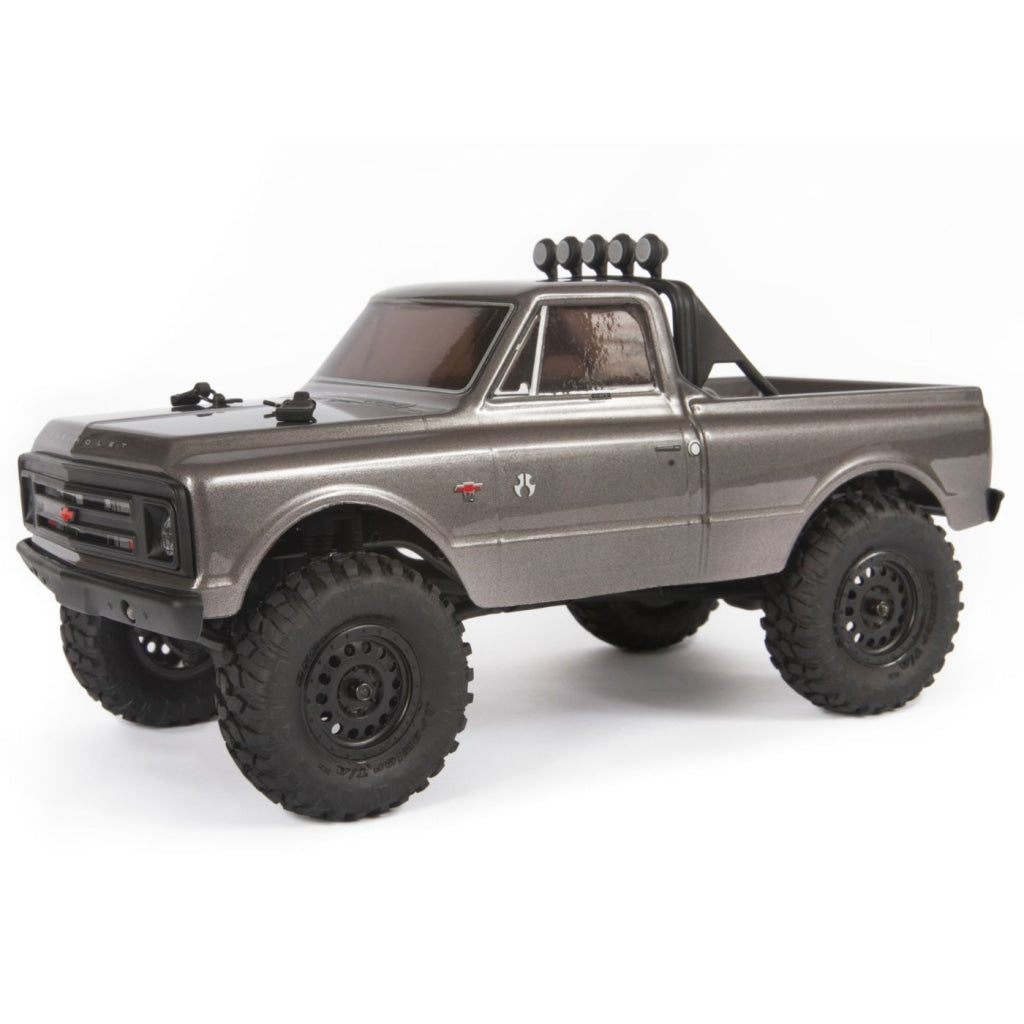 Axial - 1/24 Scx24 1967 Chevrolet C10 4Wd Truck Brushed Rtr Dark Silver En Existencia