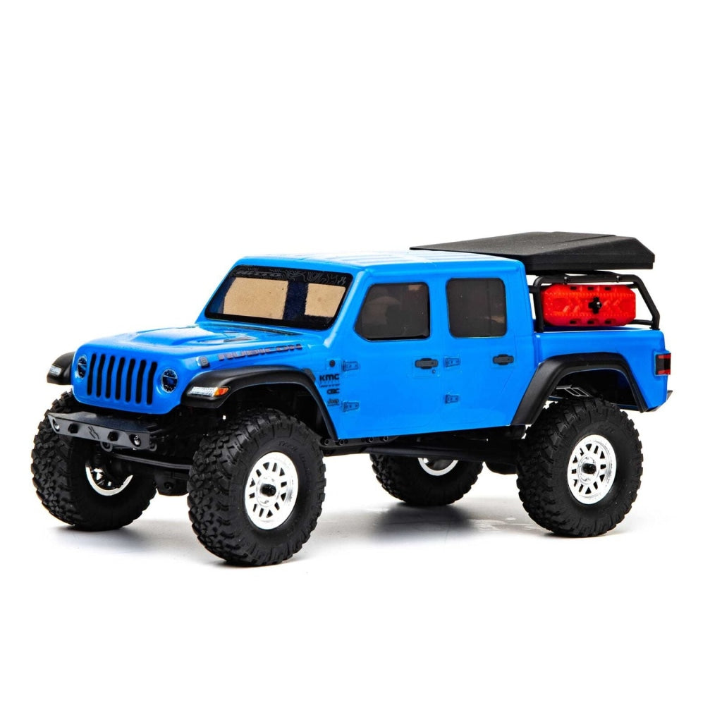 Axial - 1/24 Scx24 Jeep Jt Gladiator 4Wd Rock Crawler Brushed Rtr Blue En Existencia