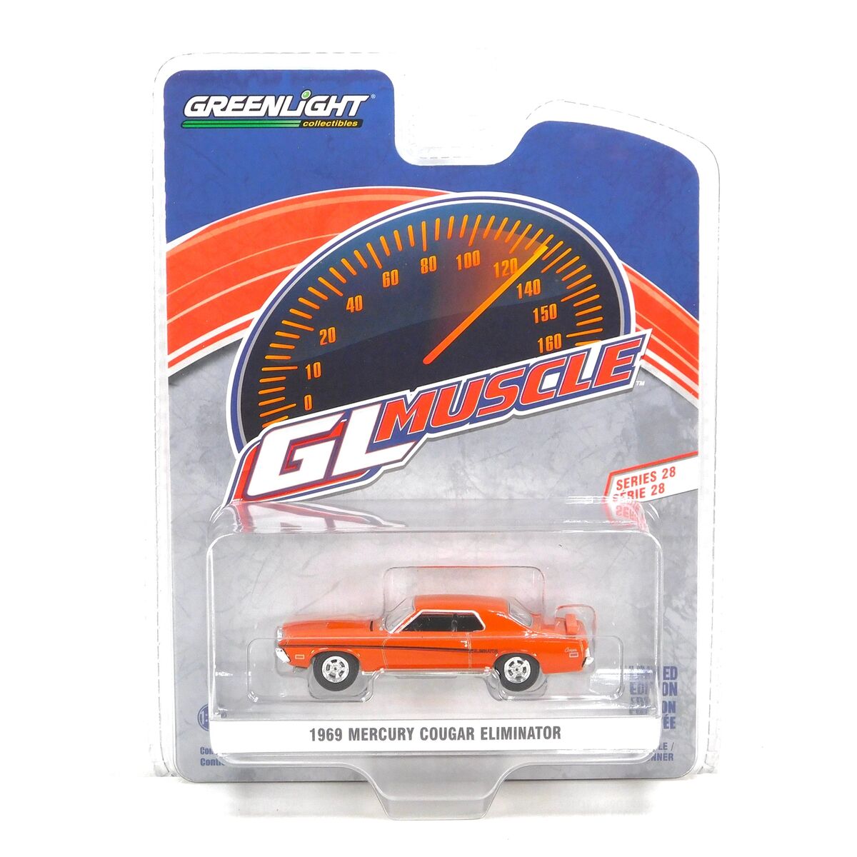 Greenlight - GL Muscle 1969 Mercury Cougar Eliminator, escala 1:64