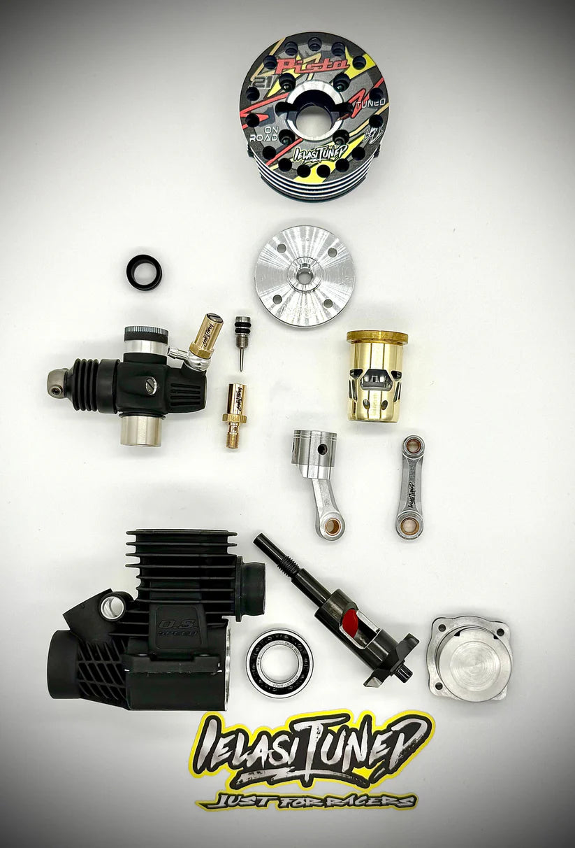 Ielasi Tuned - .21 Ielasi Tuned PISTA On-Road RC Nitro Engine