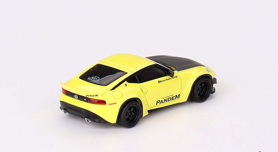 Mini GT - Nissan Z Pandem Ikazuchi Yellow 1/64