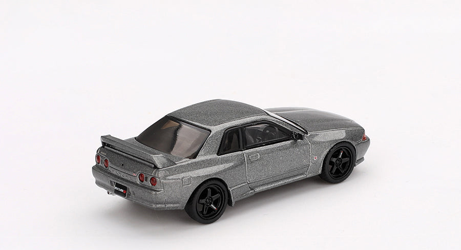 Mini GT - Nissan Skyline GT-R (NISMO BNR32 CRS Version) Dark Metal Gray 1/64