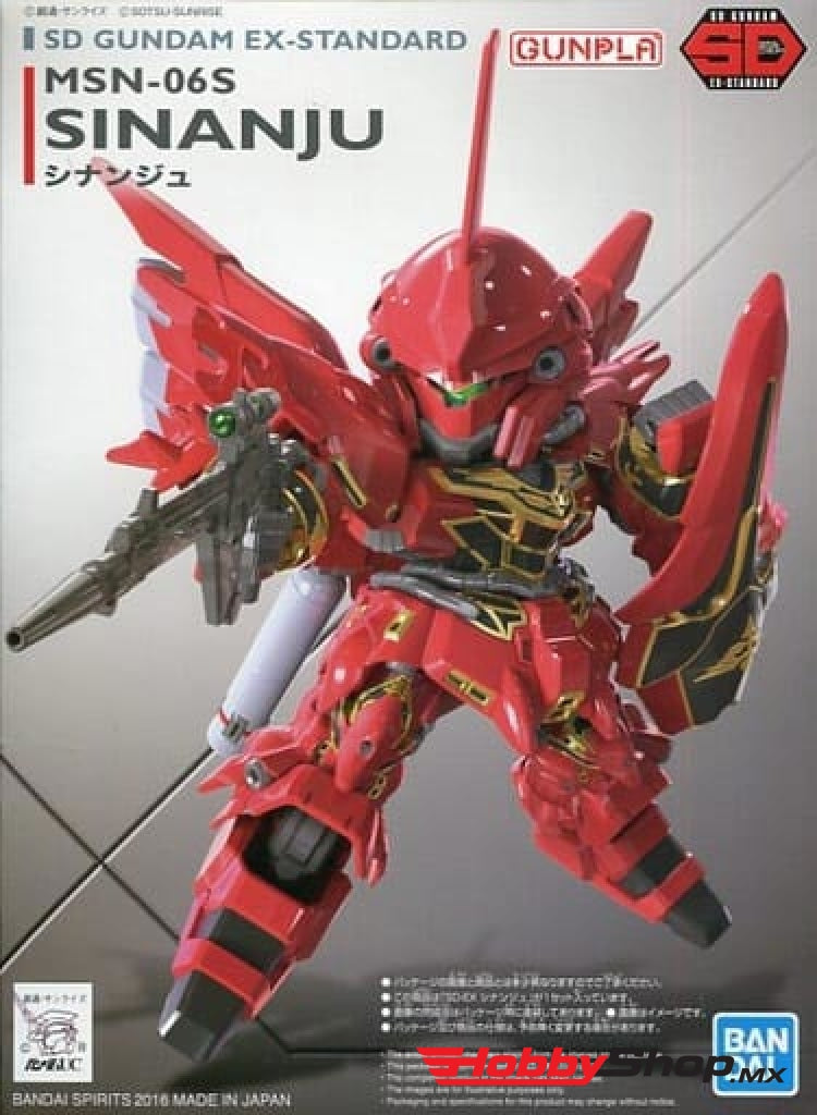 Bandai - 013 Sinanju Gundam Uc Sd Ex-Standard En Existencia
