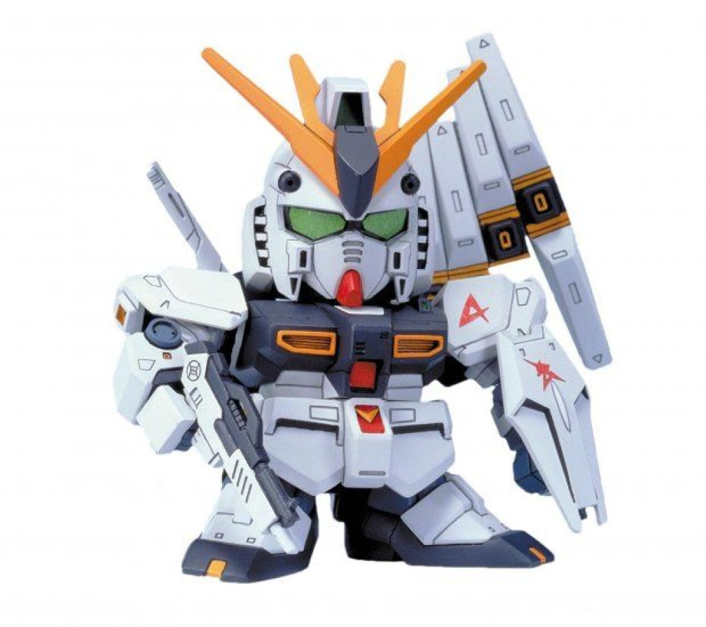 Bandai - Bb209 Nu Gundam + Hsw Sd Action Figure Plastic Model Kit En Existencia