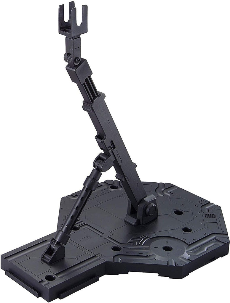 Bandai - Black Action Base 1 Display Stand For 1/100 Scale Models En Existencia