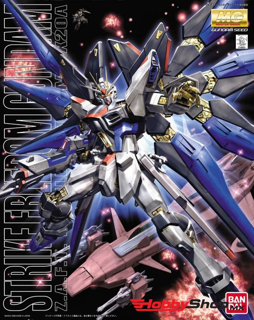 Bandai - Strike Freedom Gundam Seed Destiny Mg En Existencia