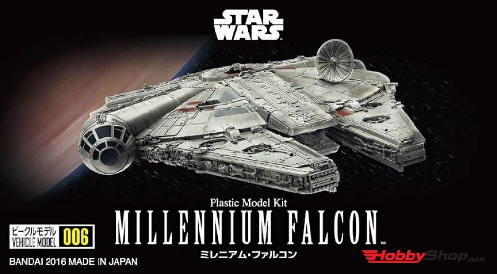 Bandai - Vehicle Model 006 Millennium Falcon En Existencia