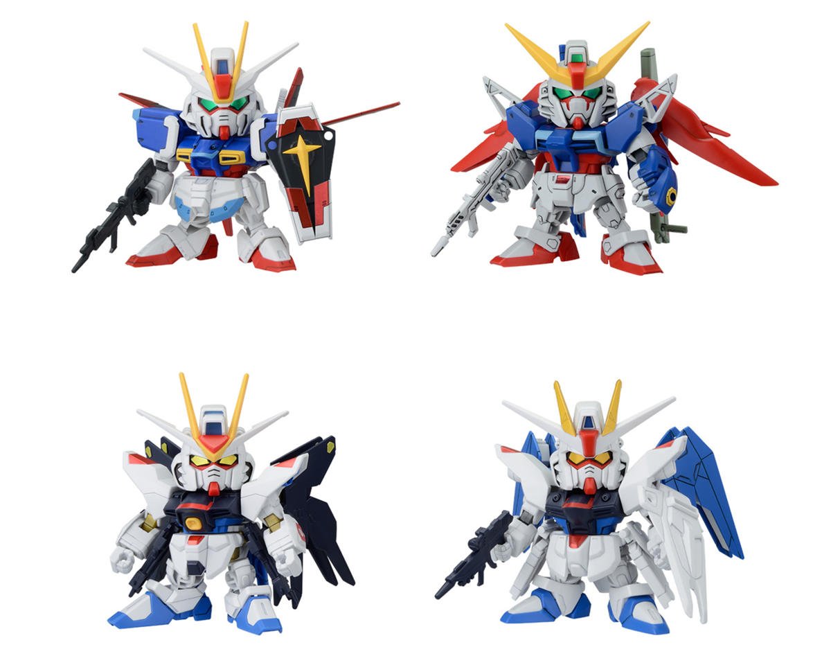 Bandai - SD BB Senshi C.E. Battles Of Destiny "Gundam SEED" Plastic Model Kit