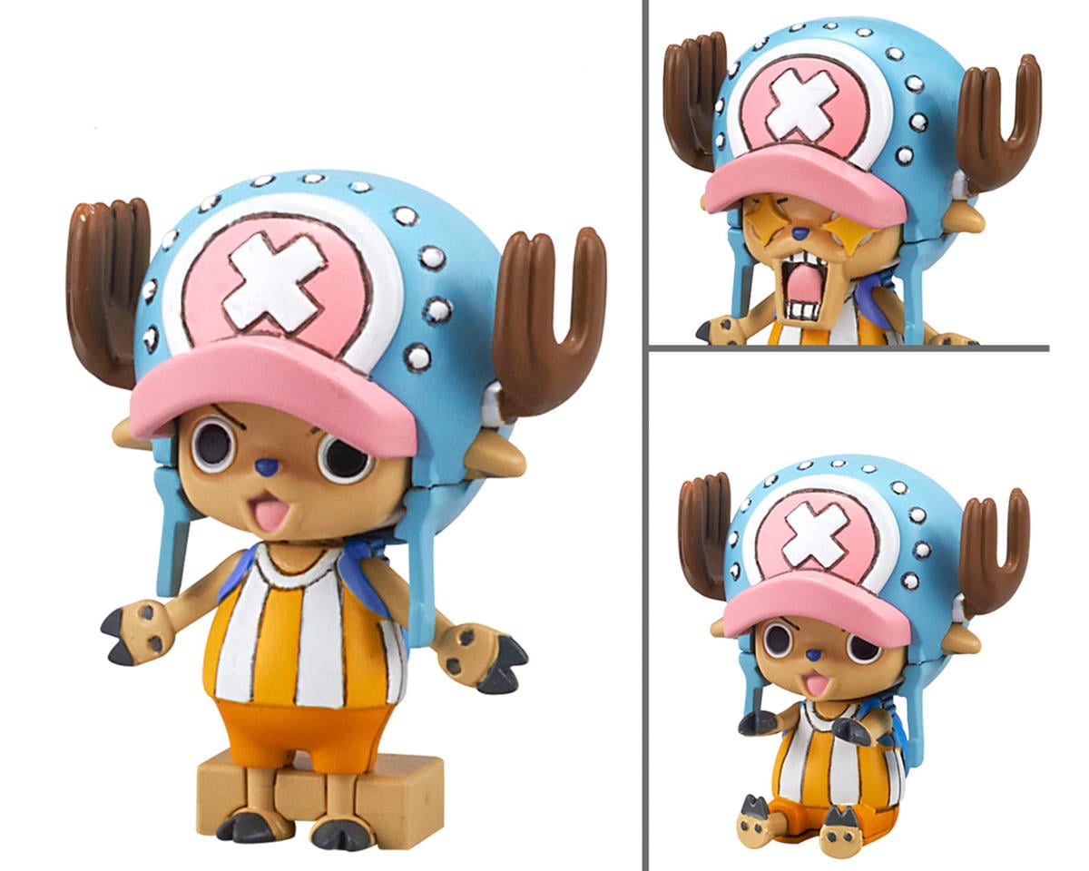 Bandai - Chopper Robot 1 & 2 "One Piece" Action Figure Model Kit (Tank/Wing)