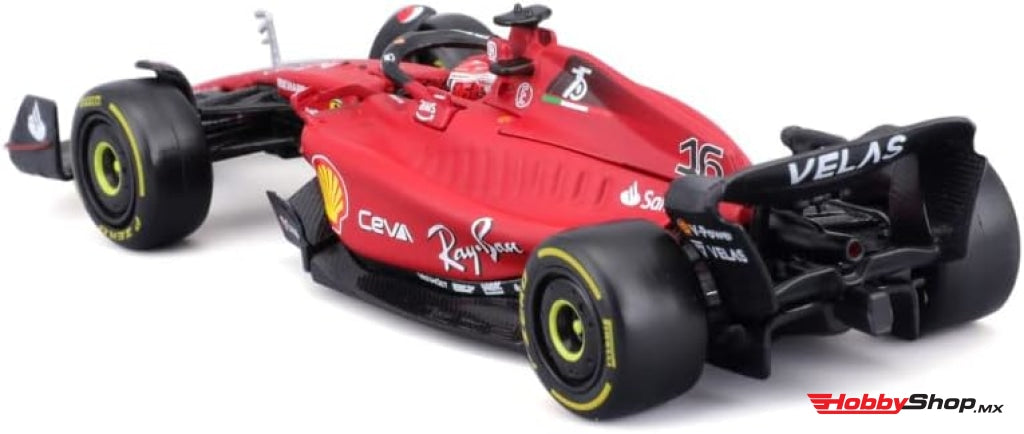 Bburago - Charles Leclerc Ferrari F1-F75 #16 Fórmula 1 2022 Escala 1:43 En Existencia