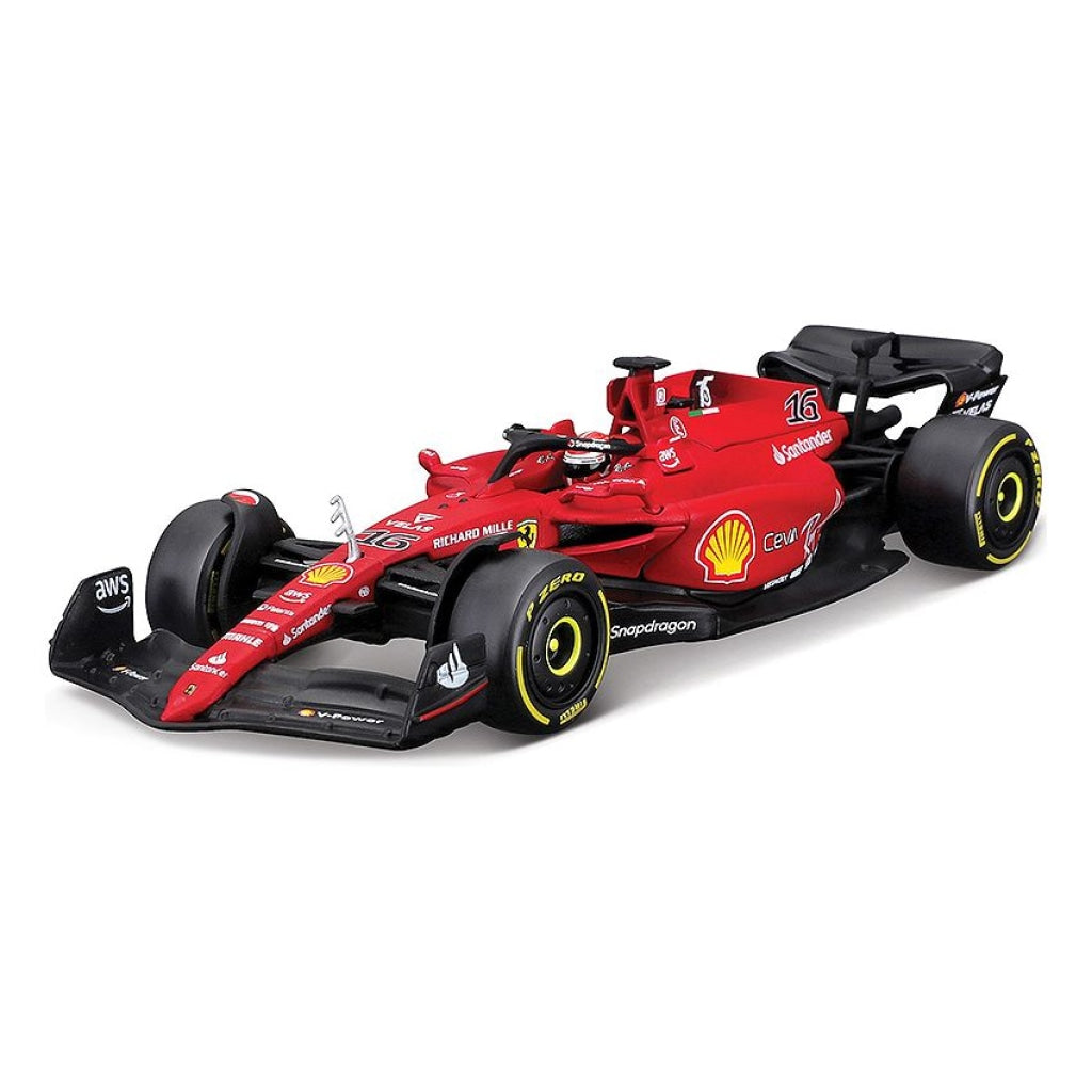 Bburago - Charles Leclerc Ferrari F1-F75 #16 Fórmula 1 2022 Escala 1:43 En Existencia