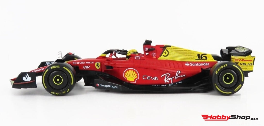 Bburago - Italian Gp Giallo Modena Special Edition #55 C. Leclerc Escala 1:18 En Existencia