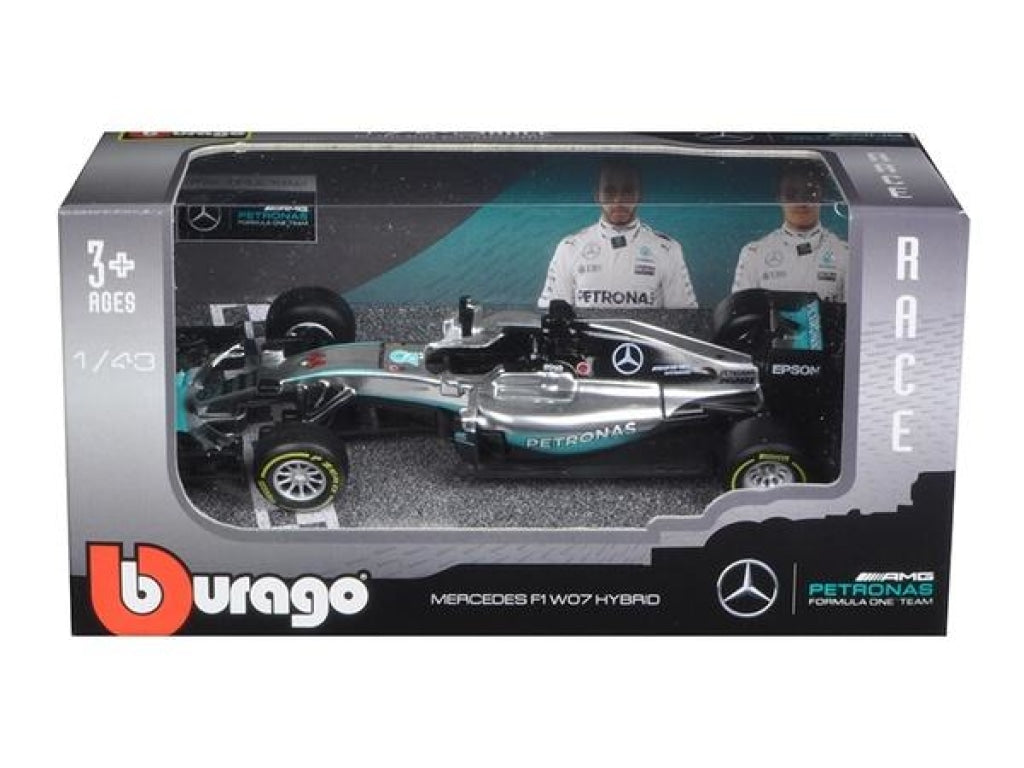 Bburago - L. Hamilton Mercedes-Amg F1 W10 Eq #44 Campeón Del Mundo 2019 Escala 1:43 En Existencia