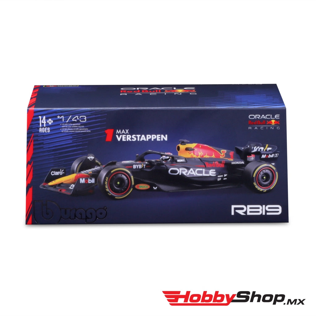 Bburago - Max Verstapeen Red Bull Racing Rb19 2023 #1 Escala 1:43 En Existencia