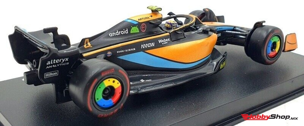 Bburago - Mclaren Racing Mcl36 #4 Australia Gp 2022 Lando Norris Escala 1:43 En Existencia