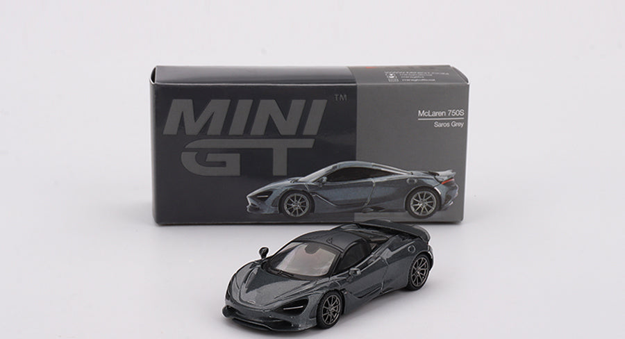 Mini GT - McLaren 750S Saros Grey 1/64