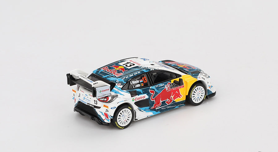 Mini GT - Ford Puma Rally1 #13 M-Sport Ford WRT 2024 Rally Monte Carlo 1/64