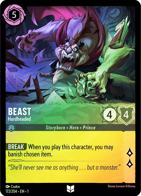 Carta The Queen - Mirror Seeker,Set Into the Inklands, Número de Tarjeta 156 , Color Sapphire, Rarity Uncommon