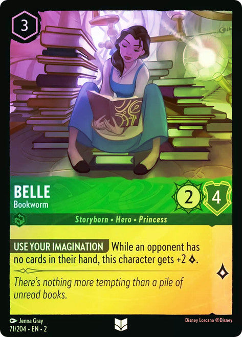 Carta Magic Broom - Illuminary Keeper,Set Ursula´s Return, Número de Tarjeta 48 , Color Amethyst, Rarity Common