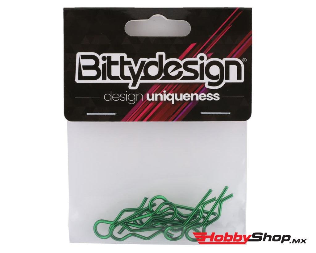 Bittydesign - 1/8 Body Clips (Green) En Existencia
