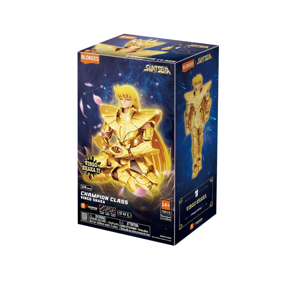 Blokees - Saint Seiya Champion Class: 16 Shaka de Virgo Manga Setting #75019 — vista 5