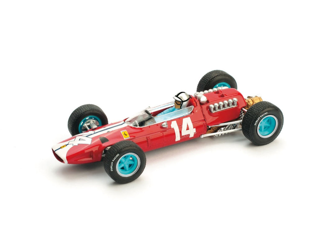 Brumm - Ferrari F1 Scuderia Nart No.14 5Th Gp Stati Uniti 1965 P. Rodriguez Escala 1:43 En