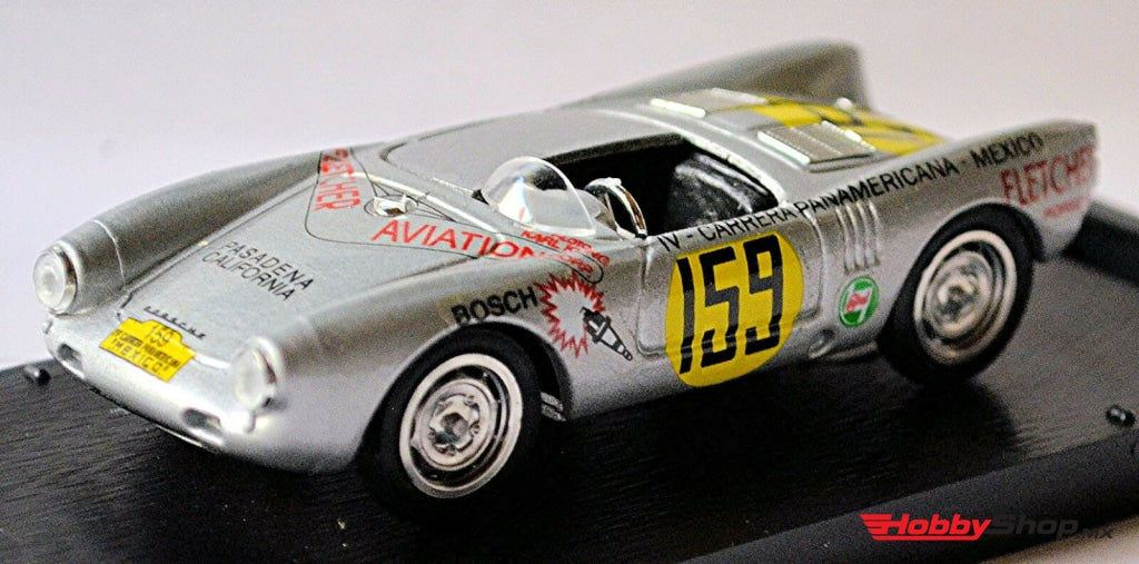 Brumm - Porsche 550 Rs No.159 Carrera Panamericana México 1953 K. Kling Escala 1:43 En Existencia