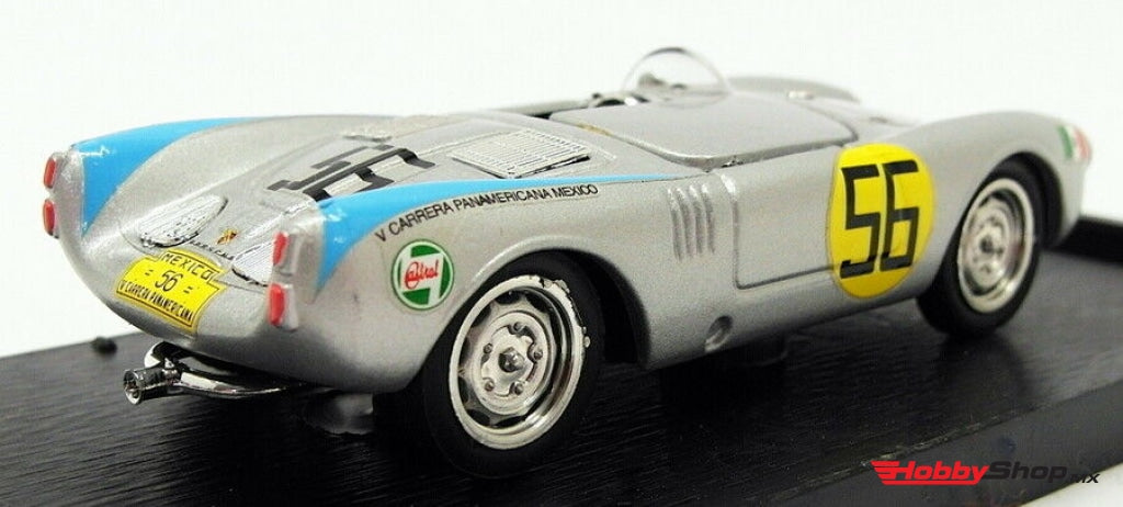 Brumm - Porsche 550 Rs No.56 Carrera Panamericana México 1954 J. Jaroslav Escala 1:43 En Existencia