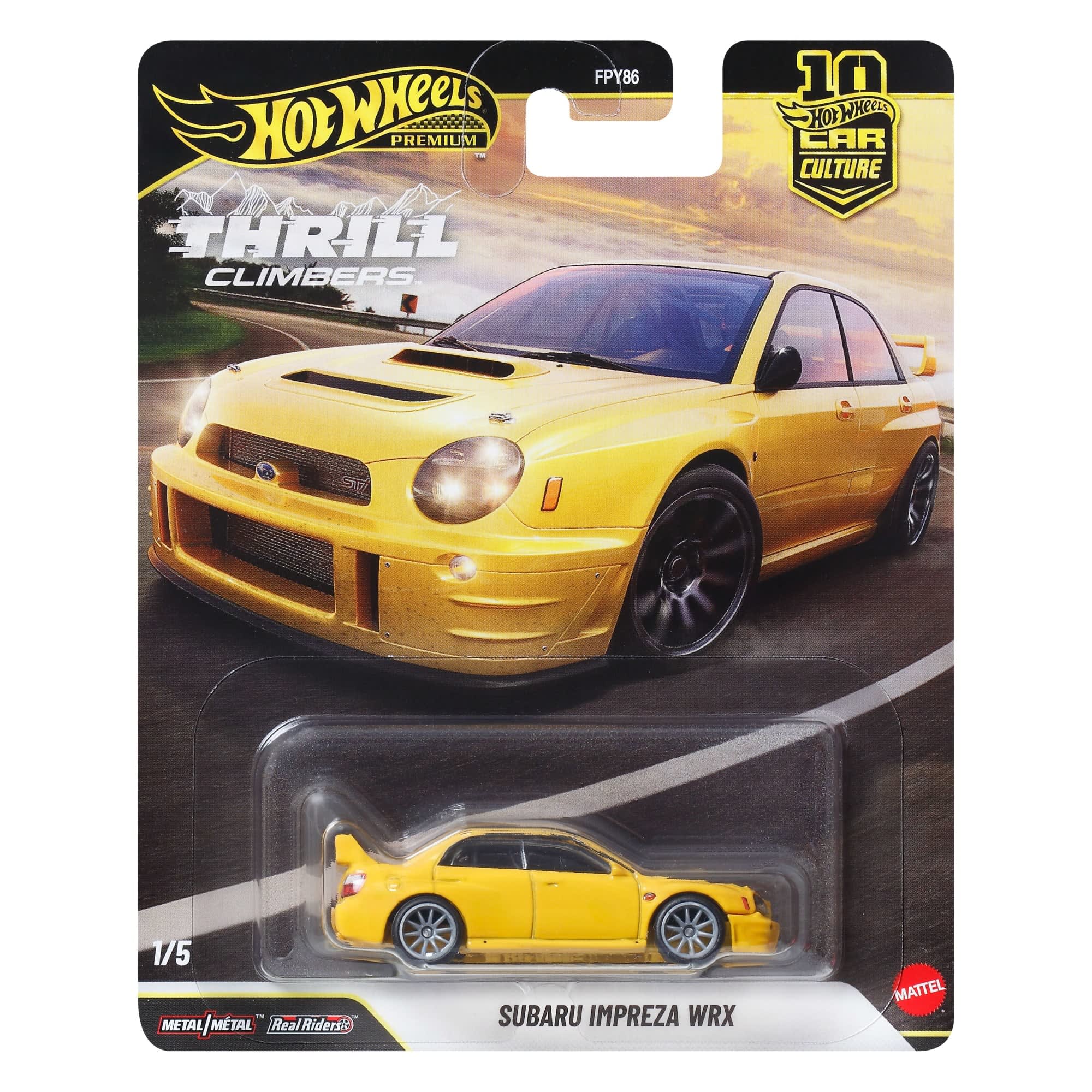 Mattel - Hot Wheels Premium Car Culture Thrill Climbers Subaru Impreza WRX