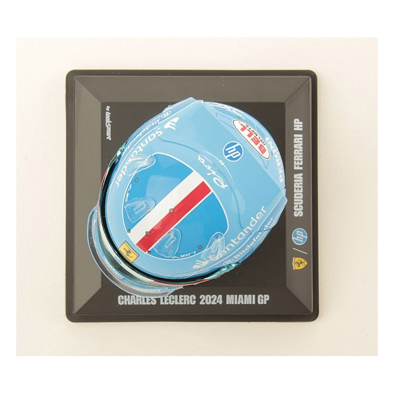 LookSmart - Casco Charles Leclerc Miami GP 2024, escala 1:5
