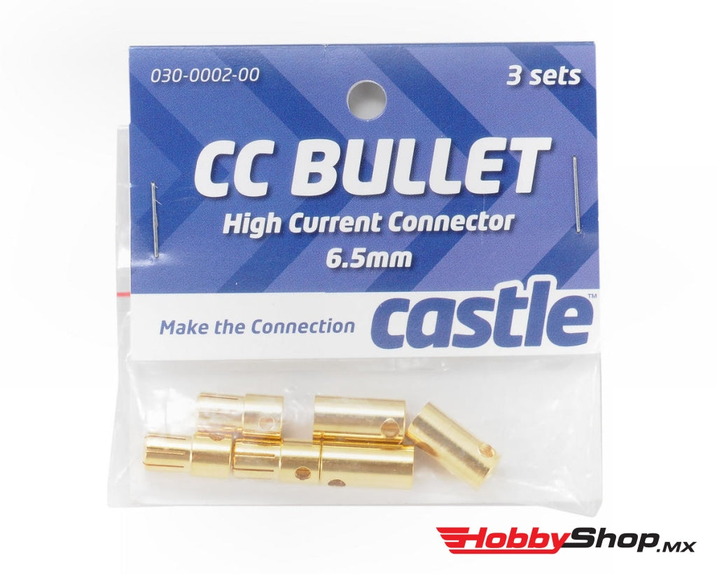 Castle Creations - 6.5Mm Bullet Connectors En Existencia