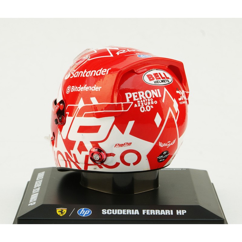 LookSmart - Casco Charles Leclerc Mónaco GP 2024, escala 1:5