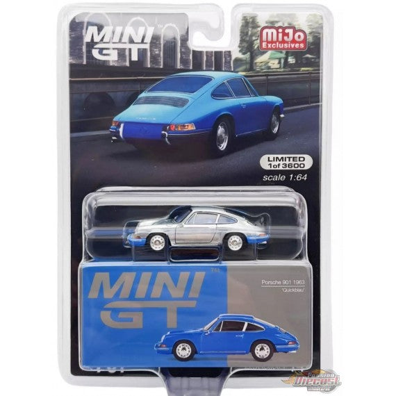 Mini GT - Porsche 901 1963 'Quickblau' 1/64 (Chase)