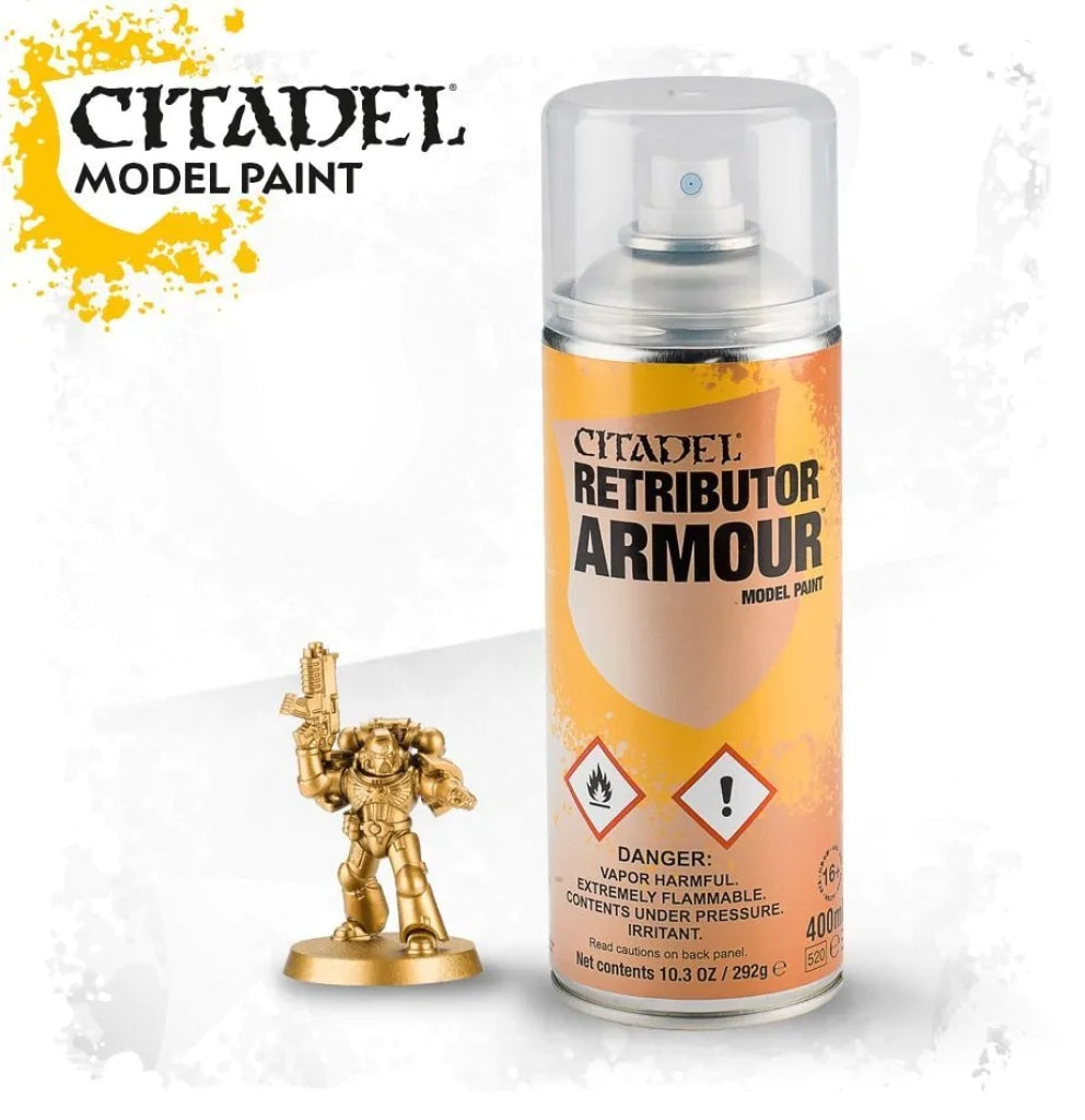 Games Workshop - Citadel Aerosol Retributor Armour En Existencia