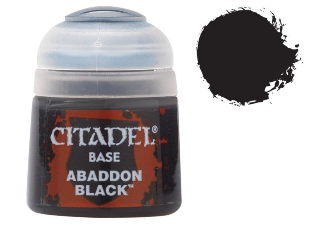 Games Workshop - Base: Abaddon Black (12Ml) En Existencia