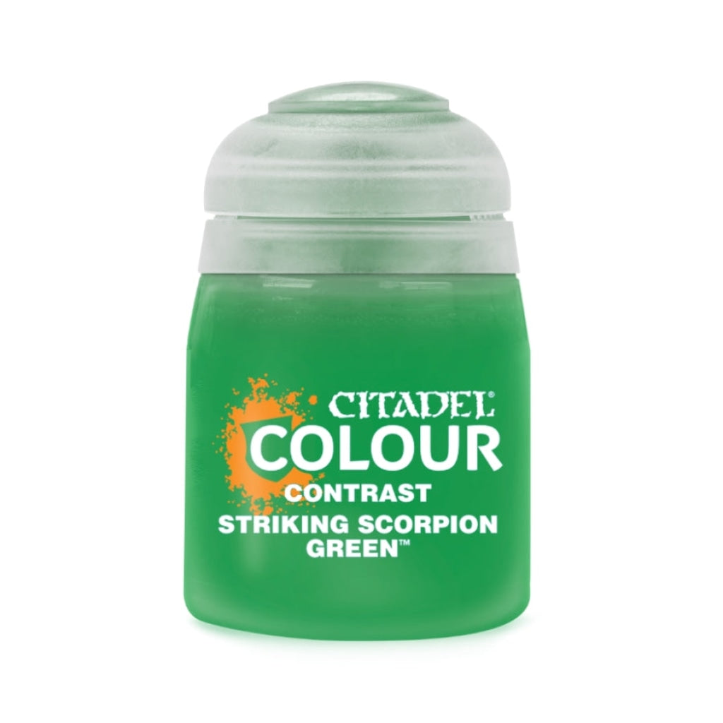 Games Workshop - Contrast: Striking Scorpion Green (18Ml) En Existencia