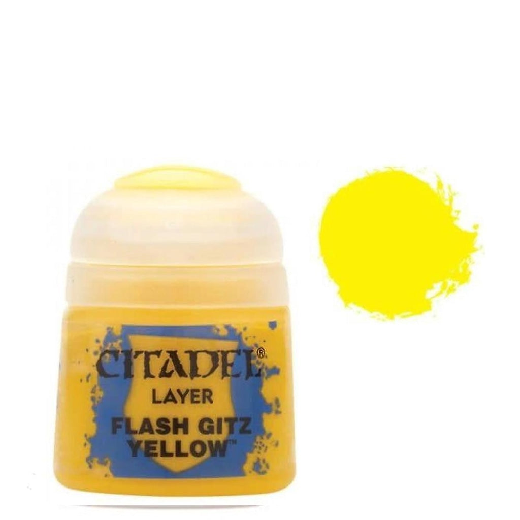 Games Workshop - Layer: Flash Gitz Yellow (12Ml) En Existencia