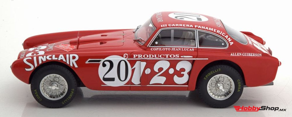 Cmr - Ferrari 340 Berlinetta México #20 3Rd Carrera Panamericana 1952 Chinetti / Lucas Escala 1:18