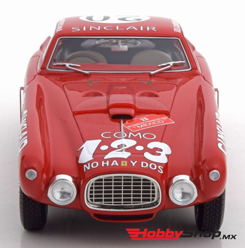 Cmr - Ferrari 340 Berlinetta México #20 3Rd Carrera Panamericana 1952 Chinetti / Lucas Escala 1:18
