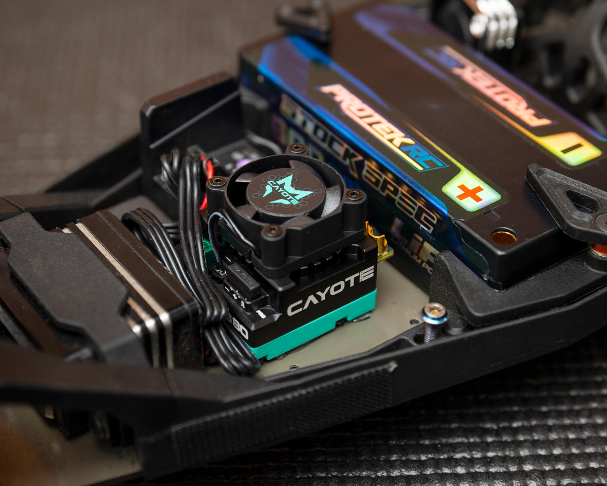 Cayote - Crest RS80 1/10 Stock 80A Sensored Brushless Competition ESC