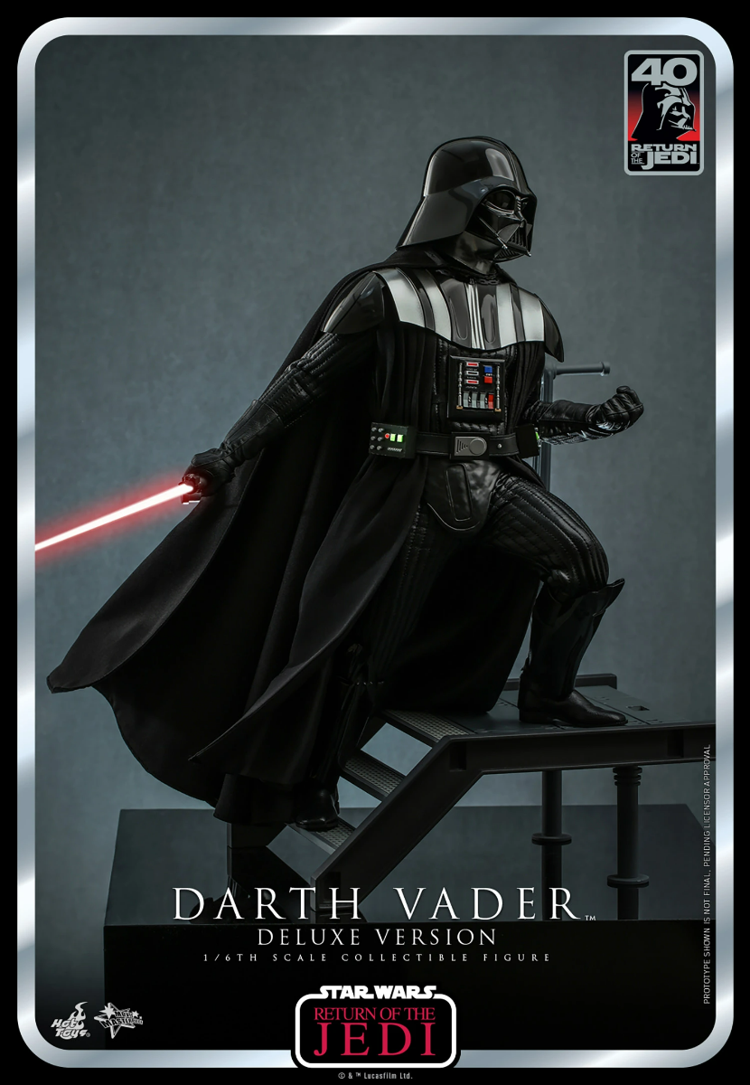 Hot Toys Star Wars: Return Of The Jedi 40 Aniversario - Darth Vader Deluxe Escala 1/6
