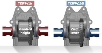 Tekno RC - Gearbox (-2mm, F/R, EB/NB/ET/NT48 2.x)