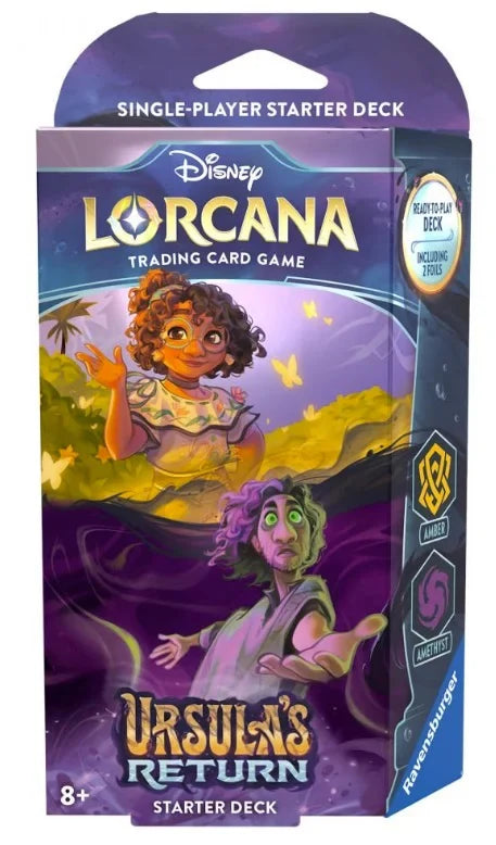 Ravensburger - Disney Lorcana: Ursula's Return - Starter Deck (Amber & Amethyst)