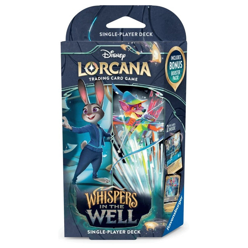 Ravensburger - Disney Lorcana: Whispers In The Well - Starter Deck (Sapphire & Steel)