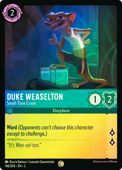 Carta Sisu - Daring Visitor,Set Ursula´s Return, Número de Tarjeta 123 , Color Ruby, Rarity Uncommon