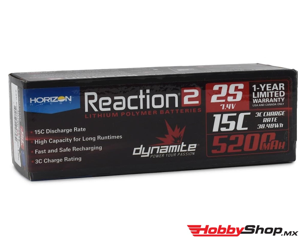 Dynamite - 2S 15C Lipo Battery W/ec3 & Jr Connector (7.4V/5200Mah) En Existencia