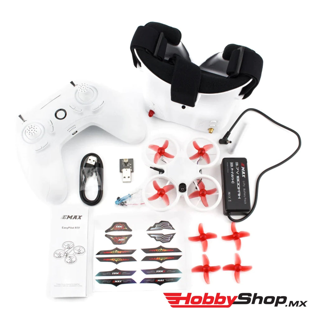 E Max - Ez Pilot Beginner Indoor Racing Drone With Controller & Goggle Rtf En Existencia