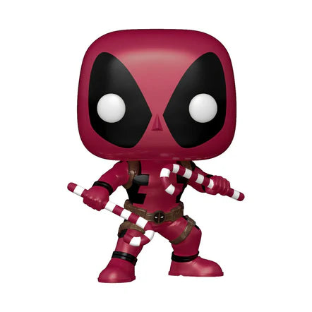 FUNKO POP & Tee: Marvel - Playera Grande con Deadpool Navidad