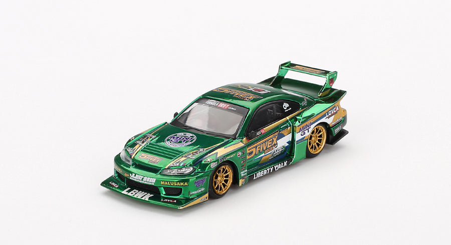 Mini GT - Nissan LB-Super Silhouette S15 SILVIA LBWK 2024 Fausto Racing 1/64